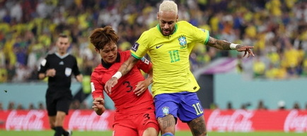 CM 2022 - optimile de finală: Brazilia - Coreea de Sud 4-1